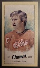 2009-10 Upper Deck Champ's MINI 237 Alex Delvecchio REDWINGS