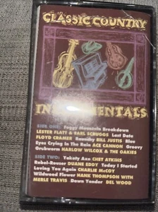 Classic Country Instrumentals Cassette - Picture 1 of 1