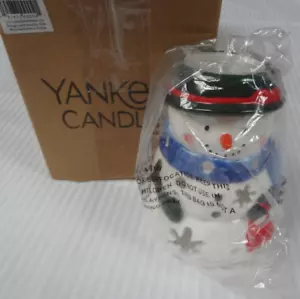 Yankee Candle Holiday Snowman Votive Tea Light Holder Brand New - Picture 1 of 5
