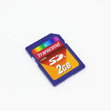 Transcend 2GB SD Card Secure Digital Card NON HC 2GB for Old Cameras