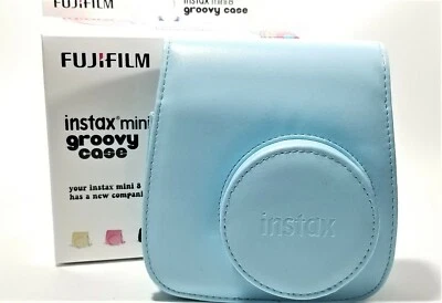 Funda Fujifilm Instax Mini 8 Groovy (azul hielo) Foto 1 de 3