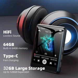Reproductor MP3 con Bluetooth 2.4" Pantalla Táctil Completa Android Reproductor MP3 MP4 FM - Imagen 1 de 23