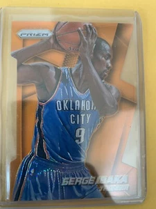2014-15 Panini Prizm Prizms naranja troquelado #72 Serge Ibaka/139 envío gratuito - Imagen 1 de 2