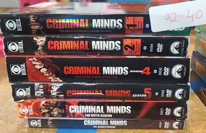 Criminal Minds TV Series Seasons 1, 2, 4, 5, 6 , 7 Missing 3 Box Set Assorted - Picture 1 of 1