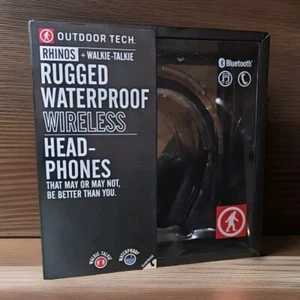 Rarität Outdoor Tech Rhinos Over Ear wasserdichte Bluetooth Kopfhörer/WalkieToc schwarz - Bild 1 von 10