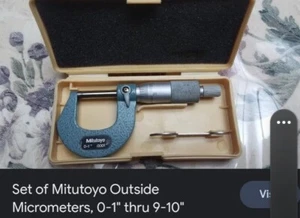 Mitutoyo Micrometer BMD-50 115-21 Double spherical micrometer/analog type - Picture 1 of 2