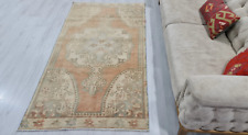 4x7 vintage rug, oriental Rug, area small carpet, authentic rug, aztec rugs