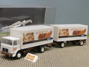 1/87 Albedo MAN F80 BÄKO Koffer-Hängerzug - Bild 1 von 2