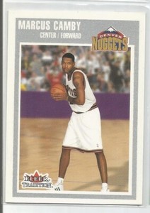 2002-03 Fleer Tradition Crystal Marcus Camby #'d /199 Denver Nuggets Minutemen
