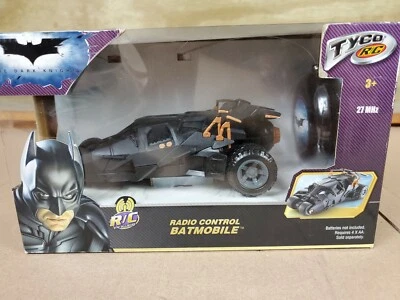 NIB M2597 Tyco RC Batman Little Rides Radio Control Batmobile 27 MHZ - Image 1 of 4