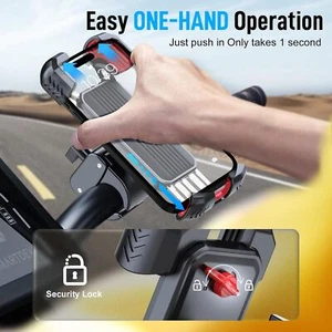 Moman Motorrad Handyhalter Halterung 360° drehbar Universal für Handy GPS - Bild 1 von 8