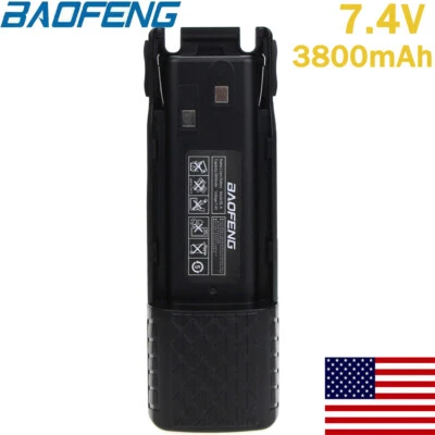Baofeng 7.4V BL-8L 3800mAh Li-ion Battery for Baofeng UV-82 UV-82L Two Way Radio - Image 1 of 4