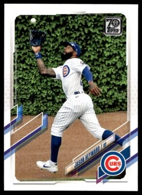 2021 Topps Series 2 Jason Heyward Chicago Cubs #501 - Image 1 of 2