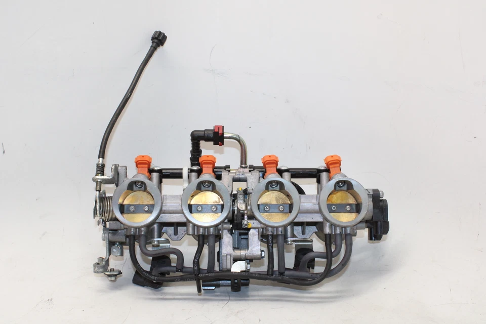 2013 Kawasaki Ninja Zx6r Zx636 Abs Main Fuel Injectors / Throttle Bodies - Image 1 of 4