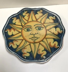 Vietri First Stone Signed by Fratantoni Sicilian Sun - Picture 1 of 15