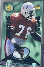 1995 Signature Rookies Warren Sapp #R6 Rookie RC Buccaneers Miami Hurricanes