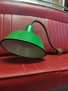 KE1374 EmailleWandlampe Hoflampe Stalllampe Aussenbeleuchtug - Bild 1 von 10