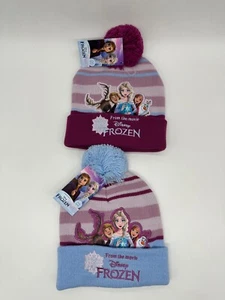 Wintermütze Disney Frozen Anna & Elsa One Size Kinder Mütze 2 Varianten Neu - Bild 1 von 3