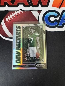 Garrett Wilson 2022 Panini Prizm New Recruits Silver #NR-5 RC Jets - Picture 1 of 2