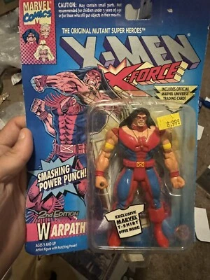 NUEVA FIGURA DE ACCIÓN 1994 Marvel Comics X-Men X-Force Warpath de Toy Biz sin usar, en caja Foto 1 de 4