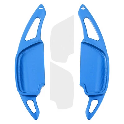 Steering Wheel Paddle Shifter Extension For Toyota Corolla Camry Aluminium Blue Foto 1 de 4