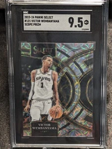 Mira telescópica Select Victor Wembanyama Premier Prizm SGC 9,5 2023-24 - Imagen 1 de 2