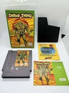 Nintendo NES Swamp Thing Completa en Caja ¡Raro Casi Como Nuevo!¡! - Imagen 1 de 10