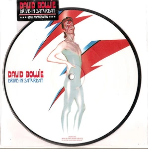 DAVID BOWIE "Drive In - Saturday" 40th Anniversary RSD 2013 Picture 7 Inch VINYL - Bild 1 von 1