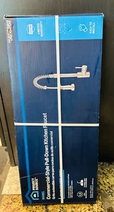Project Source Mabel 1-Handle Deck-mount Pull-down Kitchen Faucet with Sprayer - Picture 1 of 4