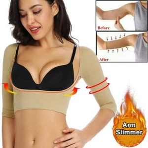 Fat Burner Arm & Back Slimming Shaper Post-Surgery Compression Tops Weight Loss - Picture 1 of 32