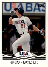 2011 USA Baseball #USA11 Michael Lorenzen - NM-MT