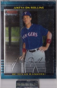 2002 Bowman Chrome Uncirculated #183 Antwon Rollins /350