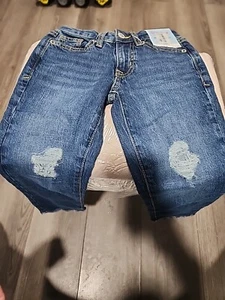 Cat & Jack Girls High Rise Jeans - Picture 1 of 2