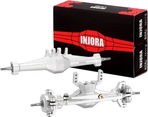 INJORA +4mm Diamond Axles with Lay Down Servo Mount & Links for 1/18 TRX4M(Si... - Picture 1 of 14