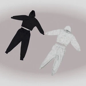 1/6 Scale Soldiers Clothes Large Size Oversize Hoodie&Sweatpants Clothes Suitsy0 - Picture 1 of 22