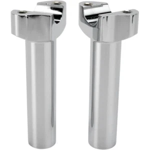 Drag Specialties Chrome 5.5" Straight Handlebar Risers - Harley Sportster Dyna - Picture 1 of 1