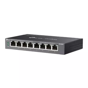 TP-Link DS108GP | Omada 8-Port 1000Mbps Gigabit Unmanaged Switch | 8* PoE+ Port - Picture 1 of 7