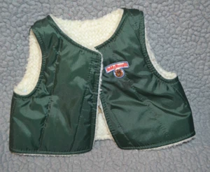 Teddy Ruxpin Clothes Adventure Outfits 1985 Wandern grün Weste Shirt - Bild 1 von 3