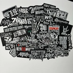 Random Lot 20 Wholesale Rock Band Music Patches Sew-on Applique Iron-on Jackets - Picture 1 of 10