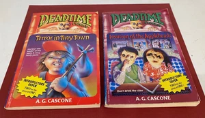 Vintage A.G Cascone 1996 ☆ Deadtime Stories ☆ Volumes 1 & 2 Book Lot - Picture 1 of 5