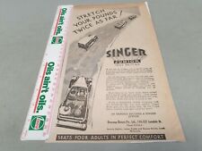 1925 ? SINGER JUNIOR Original Australian Sales  Advert 
