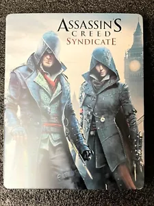 Assassin's Creed Syndicate PS3/PS4/XBOX CUSTOM G2 Steelbook SteelCase (NO GAME) - Picture 1 of 5