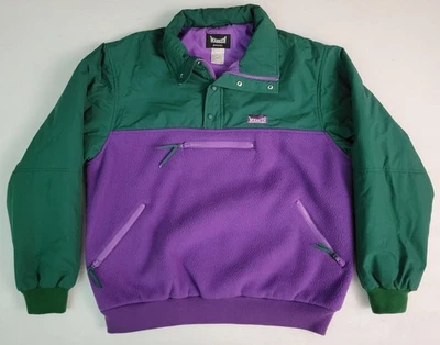 Suéter Pullover Vintage Marker Exterior Esquí Polar Camisa Chaqueta Bolsillos Para Hombre L Foto 1 de 4