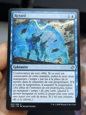 FRENCH 🚫 Delay / Retard 🚫 NM 🚫 Time Spiral Remastered 🚫  Mtg (1934) - Image 1 of 4