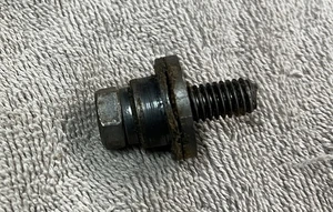 Antigua caja ingleteadora de hierro fundido Stanley # 358 - Buje giratorio y tornillo - MB62 - Imagen 1 de 6