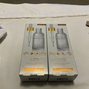 SpaScriptions Clinicals Glowing Facial Oil W/ Ferulic Acid Vit. C & Vit. Lot 2 - Picture 1 of 24