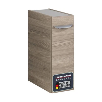 Fackelmann LUXOR Unterschrank 20 cm Breit mit Tür Braun Badmöbel MADE IN GERMANY - Bild 1 von 4
