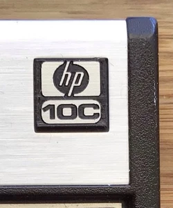 Hewlett-Packard HP 10C Scientific Calculator, Badge Label Only - Picture 1 of 4