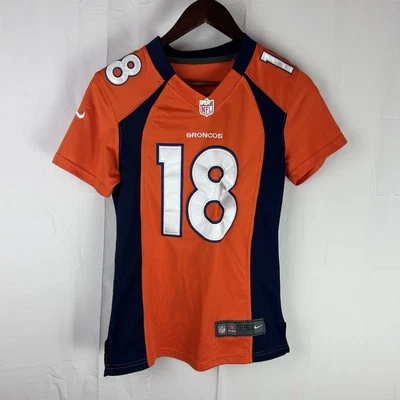 Nike On Field Peyton Manning Denver Broncos #18 NFL Players Women's Jersey Sz XS - Image 1 of 4