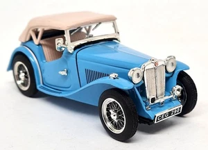 Vitesse 1/43 MG TC Closed Convertible Clipper Blue 29151 Diecast Scale Model Car - Picture 1 of 7